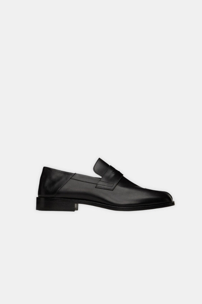 Black CalfSkin Slip-On Loafer