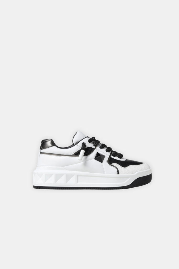 Calfskin black white Sneaker Low-Top