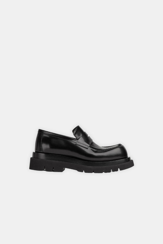 Brushed Leather Lug Loafer